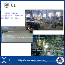 PMMA Acryl Solid Sheet Extruder Maschine